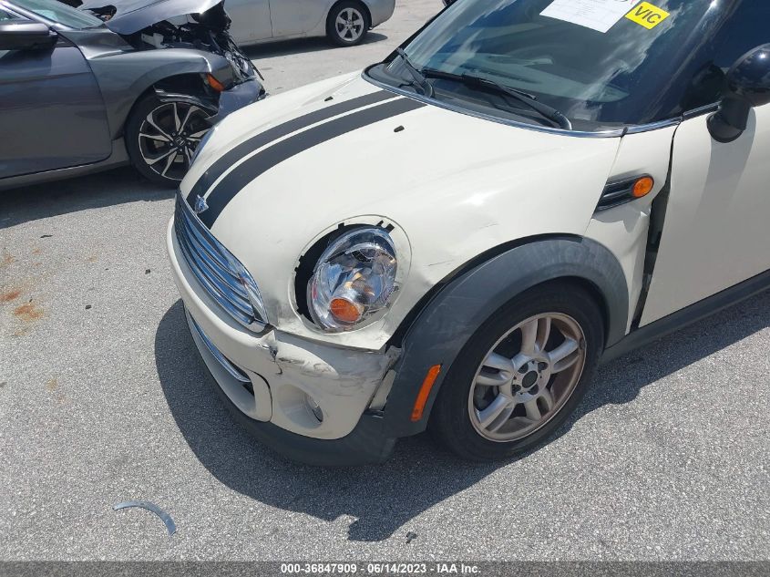2013 MINI COOPER COUPE WMWSX1C50DT507760