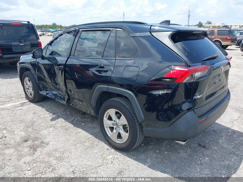 VIN JTMW1RFV0KD004947 2019 TOYOTA RAV4 XLE