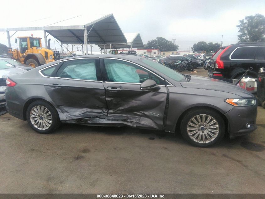 2013 FORD FUSION ENERGI SE LUXURY - 3FA6P0PU4DR282444