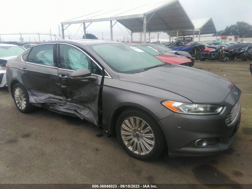 2013 FORD FUSION ENERGI SE LUXURY - 3FA6P0PU4DR282444