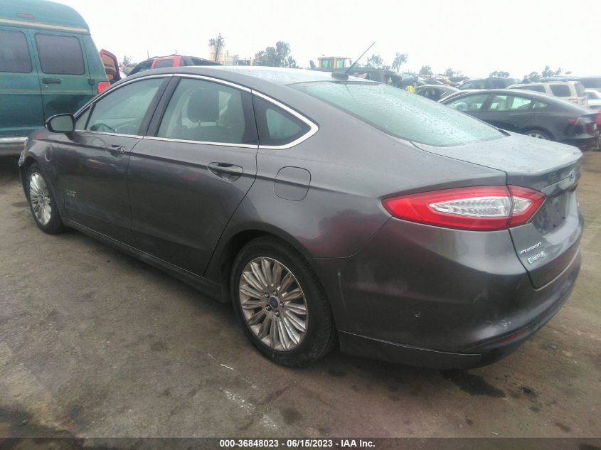 2013 FORD FUSION ENERGI SE LUXURY - 3FA6P0PU4DR282444