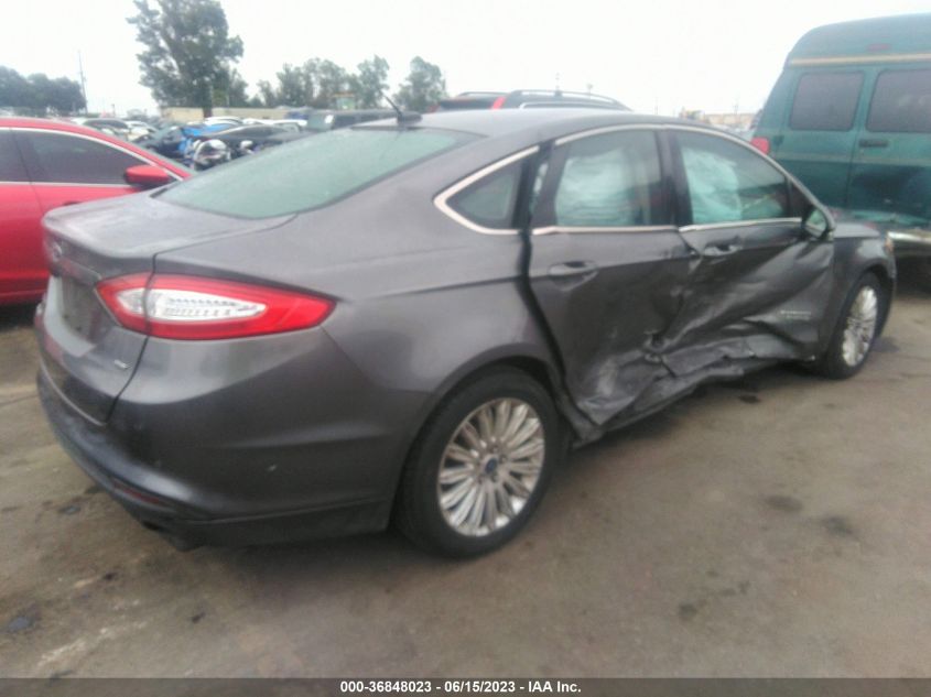2013 FORD FUSION ENERGI SE LUXURY - 3FA6P0PU4DR282444