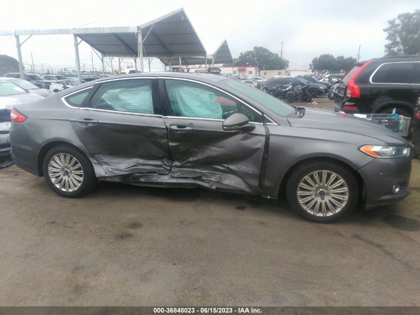 2013 FORD FUSION ENERGI SE LUXURY - 3FA6P0PU4DR282444