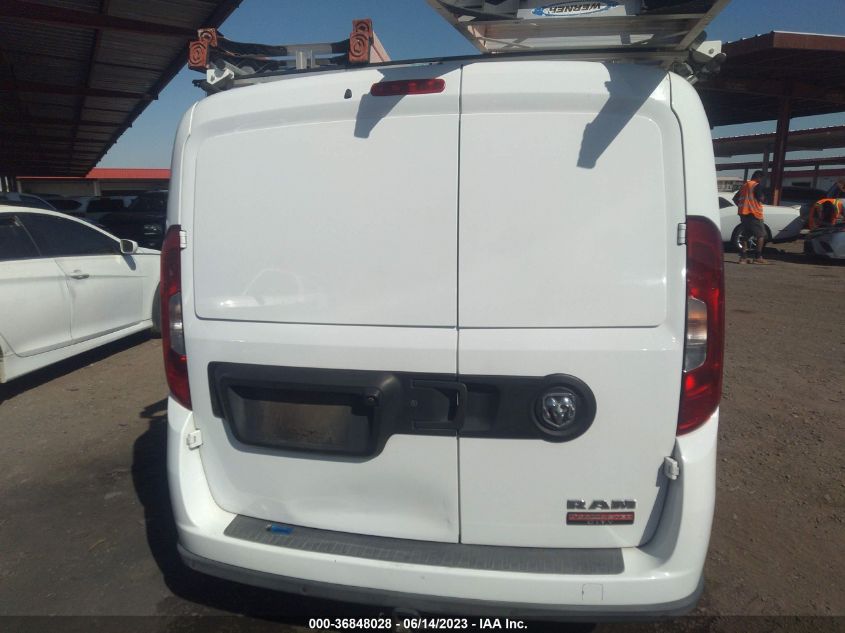 2015 RAM PROMASTER CITY CARGO VAN TRADESMAN SLT ZFBERFBT4F6965765