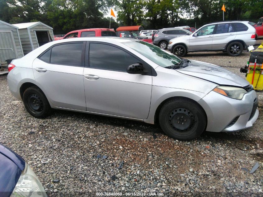 2015 TOYOTA COROLLA L/LE/LE PLS/PRM/S/S PLS - 2T1BURHEXFC310933