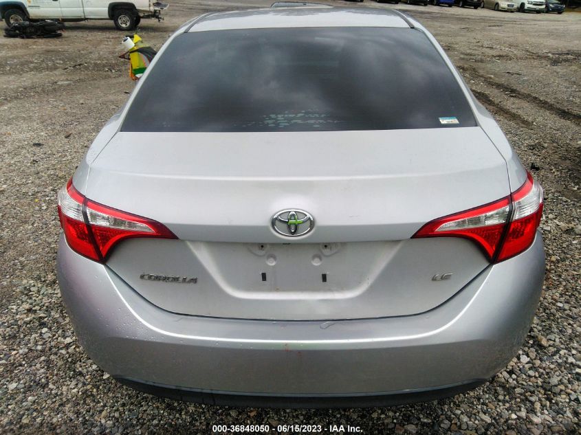 2015 TOYOTA COROLLA L/LE/LE PLS/PRM/S/S PLS - 2T1BURHEXFC310933