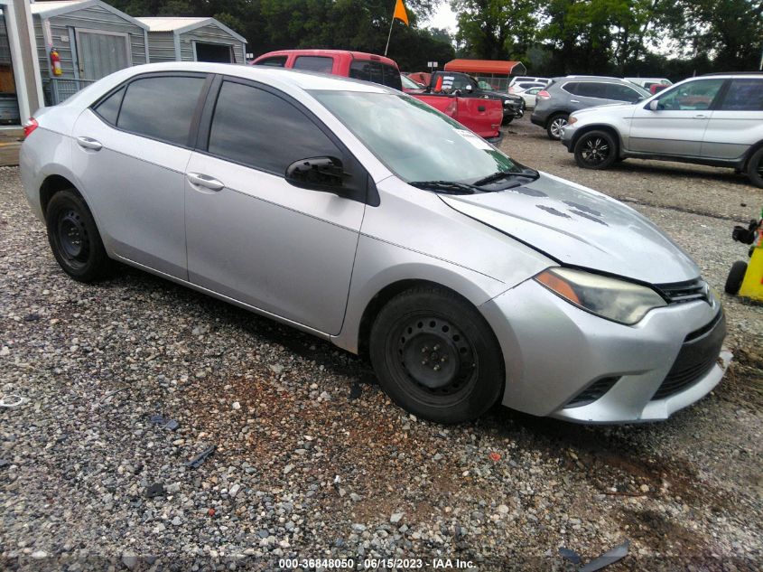 2015 TOYOTA COROLLA L/LE/LE PLS/PRM/S/S PLS - 2T1BURHEXFC310933