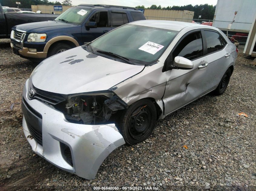 2015 TOYOTA COROLLA L/LE/LE PLS/PRM/S/S PLS - 2T1BURHEXFC310933