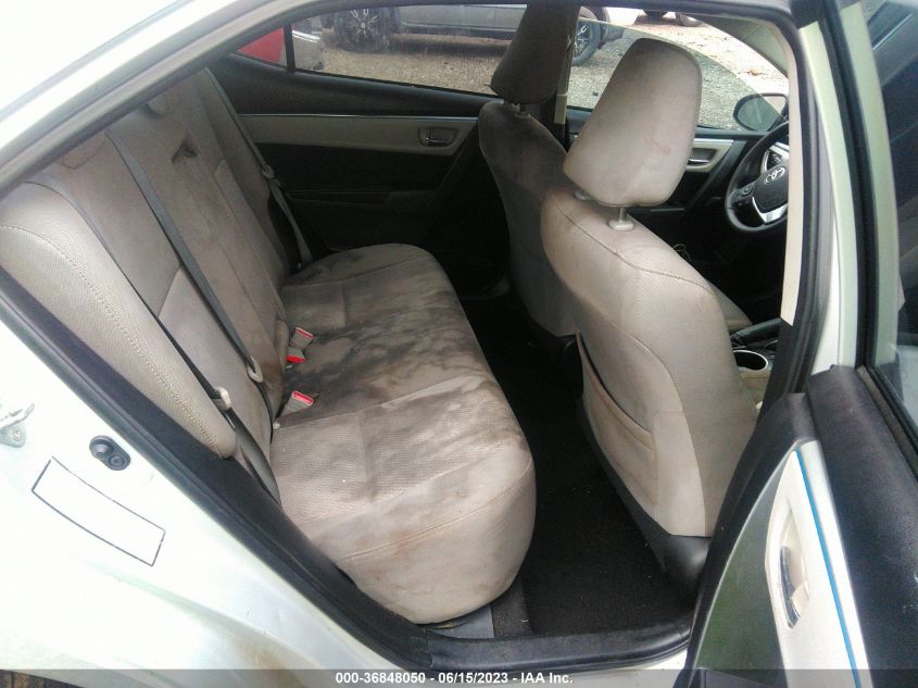 2015 TOYOTA COROLLA L/LE/LE PLS/PRM/S/S PLS - 2T1BURHEXFC310933