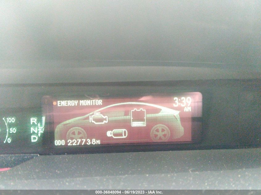 2014 TOYOTA PRIUS FOUR/FIVE/THREE/ONE/TWO - JTDKN3DU9E0366961