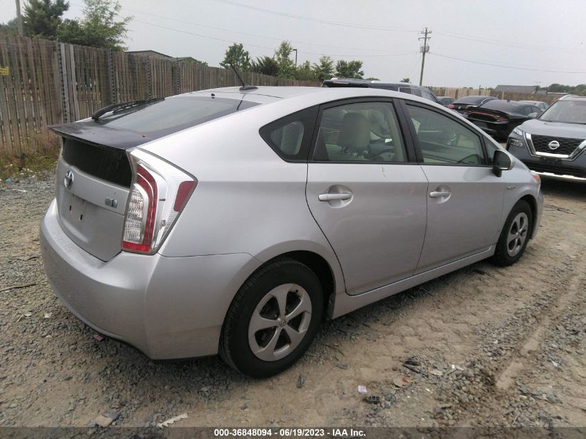 2014 TOYOTA PRIUS FOUR/FIVE/THREE/ONE/TWO - JTDKN3DU9E0366961