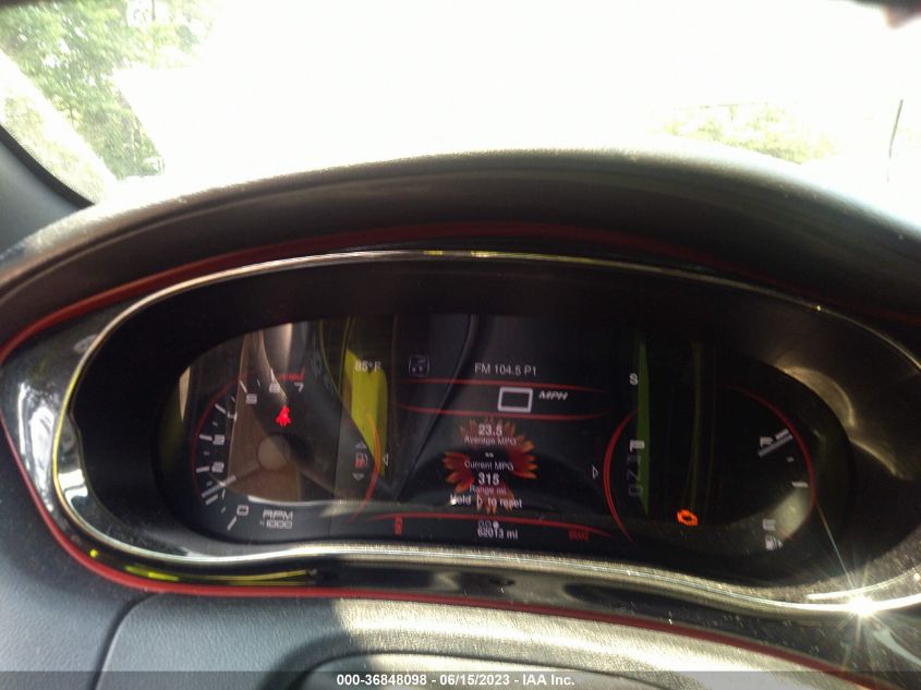 2015 DODGE DART 4D GT - 1C3CDFE83FB205705