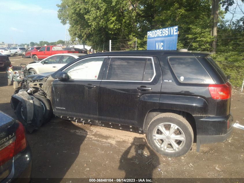 2017 GMC TERRAIN SLE - 2GKALMEK7H6267446