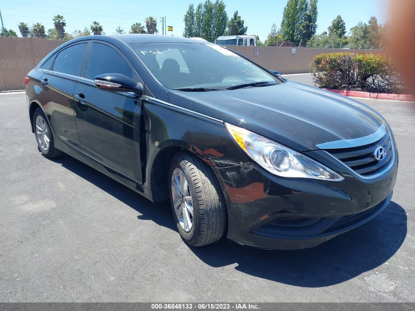 2014 HYUNDAI SONATA GLS - 5NPEB4ACXEH921118