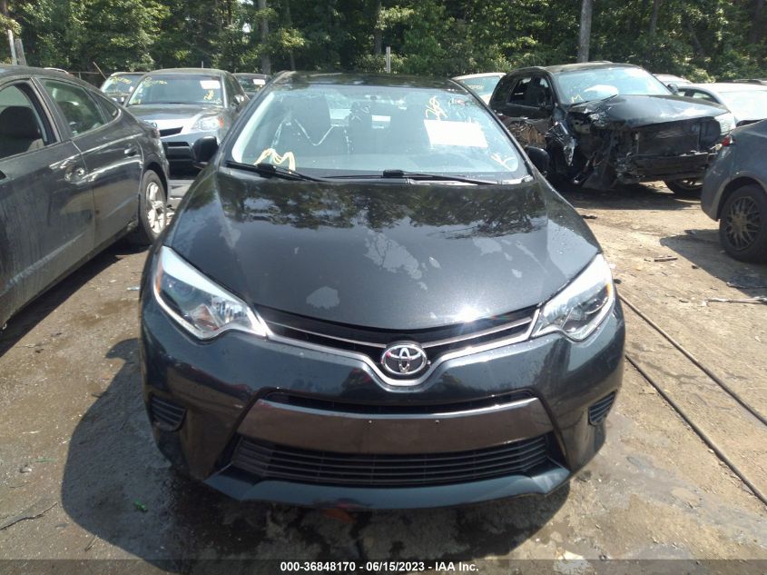 2016 TOYOTA COROLLA L/LE/S/S PLUS/LE PLUS - 2T1BURHE9GC492710