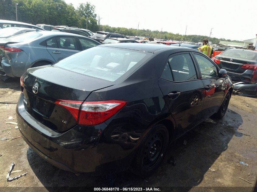 2016 TOYOTA COROLLA L/LE/S/S PLUS/LE PLUS - 2T1BURHE9GC492710