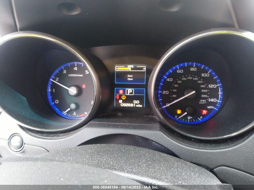 2016 SUBARU LEGACY 2.5I PREMIUM - 4S3BNBC68G3039157