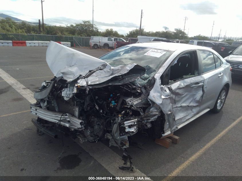 2021 TOYOTA COROLLA LE - JTDVPMAE5MJ187450