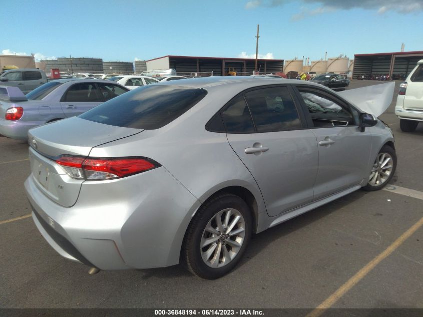 2021 TOYOTA COROLLA LE - JTDVPMAE5MJ187450