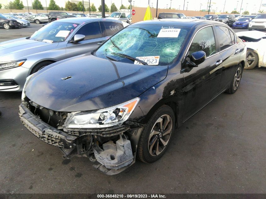 2016 HONDA ACCORD SEDAN EX-L - 1HGCR2F84GA016705