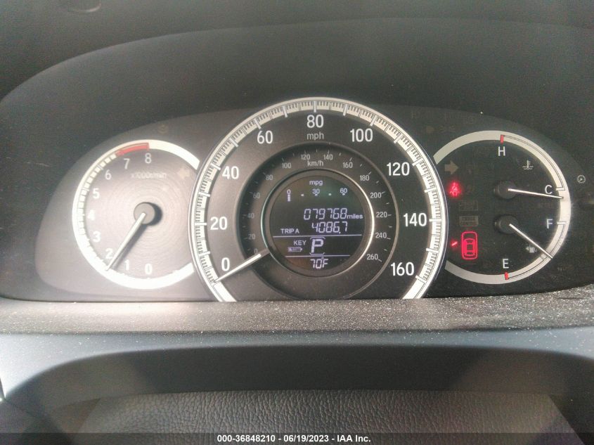 2016 HONDA ACCORD SEDAN EX-L - 1HGCR2F84GA016705