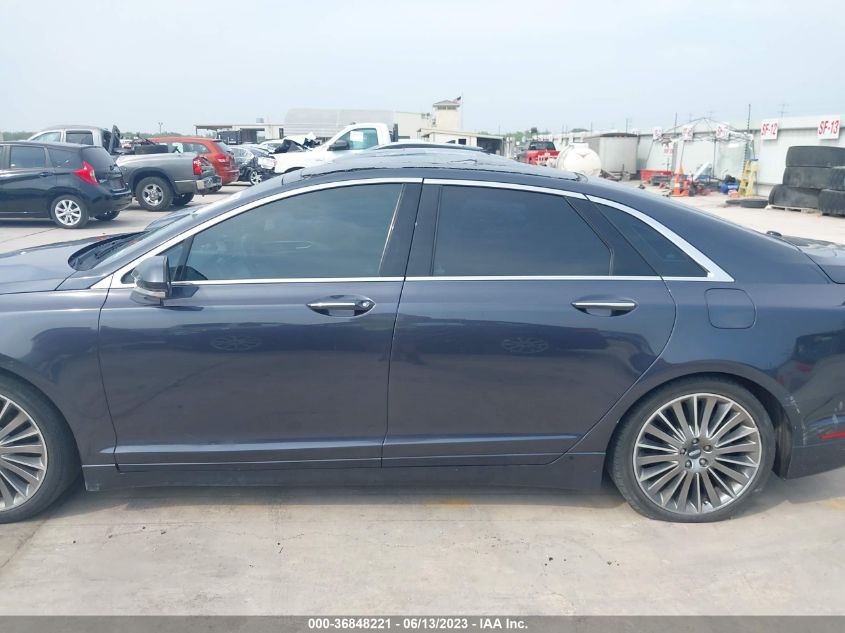 2013 LINCOLN MKZ HYBRID - 3LN6L2LUXDR828280