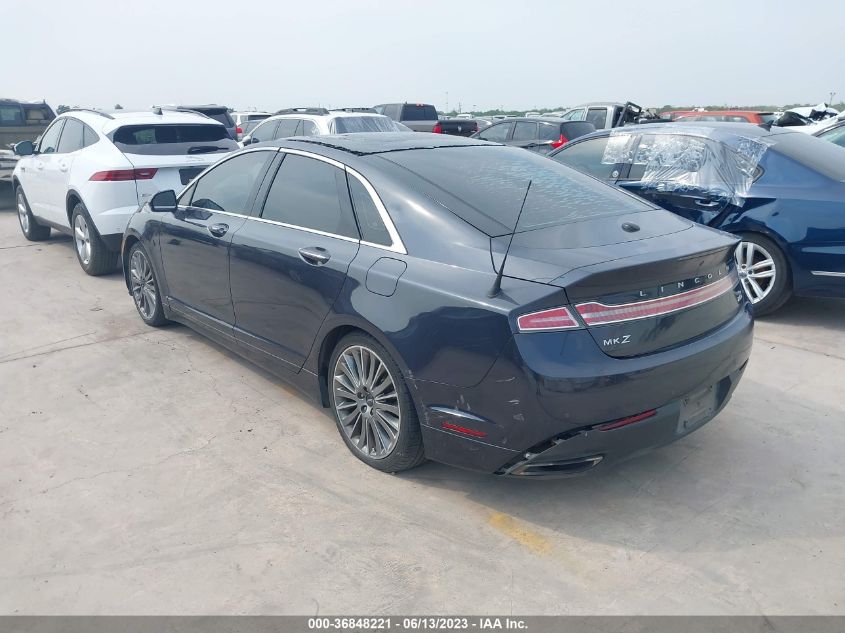 2013 LINCOLN MKZ HYBRID - 3LN6L2LUXDR828280