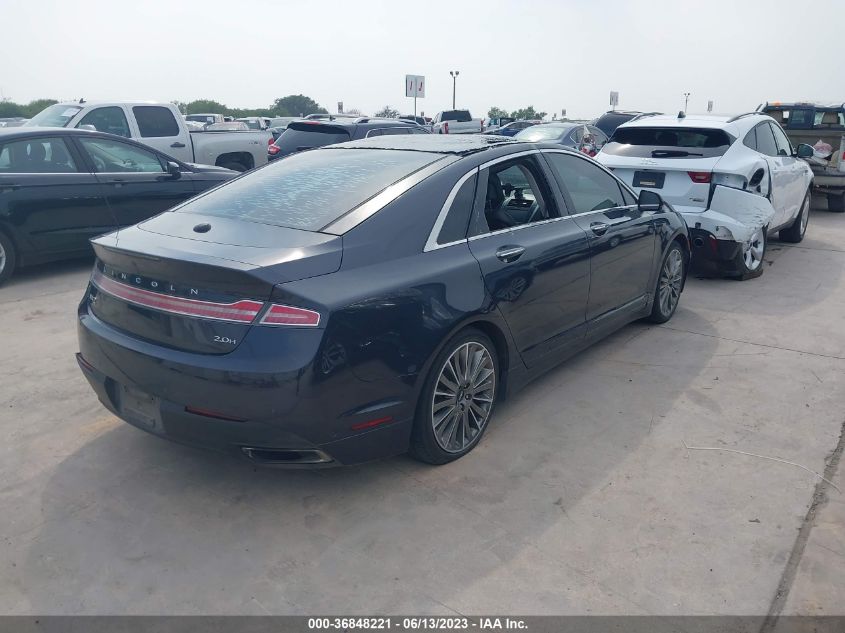 2013 LINCOLN MKZ HYBRID - 3LN6L2LUXDR828280