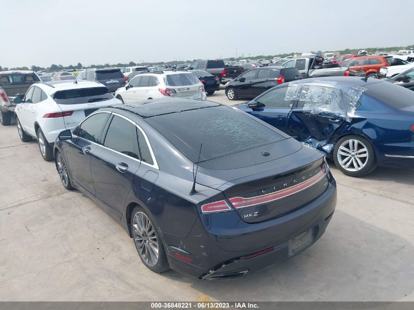 2013 LINCOLN MKZ HYBRID - 3LN6L2LUXDR828280
