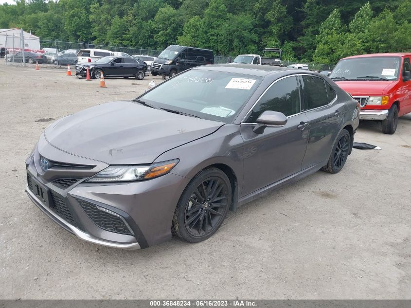 2022 TOYOTA CAMRY HYBRID XSE - 4T1K31AK9NU595643