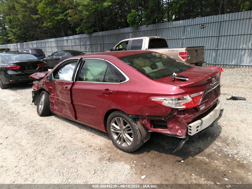 2017 TOYOTA CAMRY XLE/SE/LE/XSE - 4T1BF1FKXHU738586