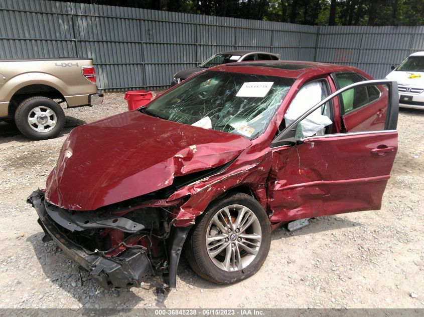 2017 TOYOTA CAMRY XLE/SE/LE/XSE - 4T1BF1FKXHU738586