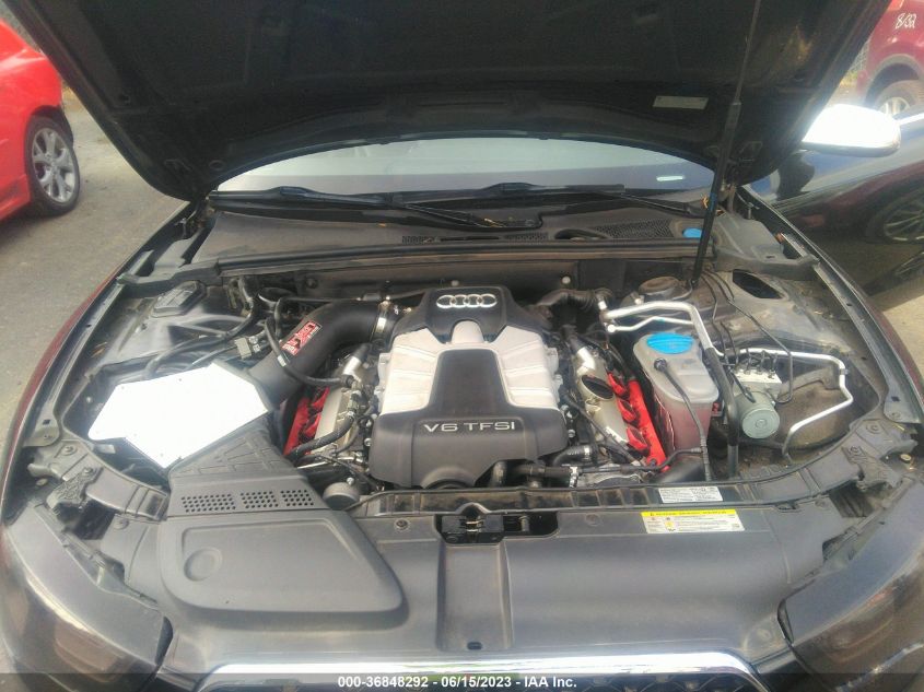 2013 AUDI S5 PREMIUM PLUS WAUCGAFR8DA078513