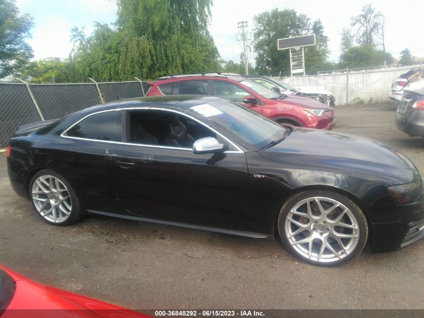 2013 AUDI S5 PREMIUM PLUS WAUCGAFR8DA078513