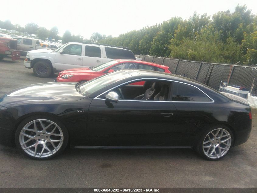 2013 AUDI S5 PREMIUM PLUS WAUCGAFR8DA078513