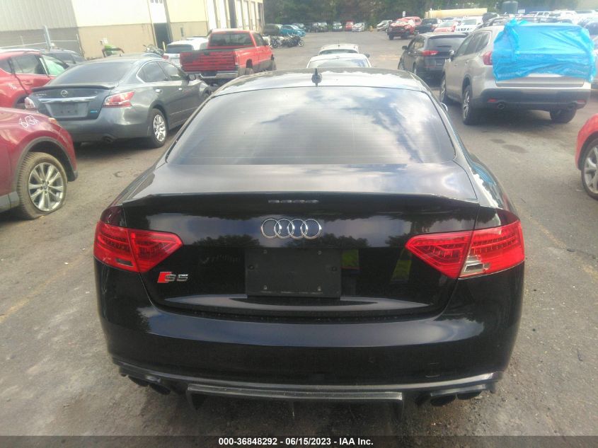 2013 AUDI S5 PREMIUM PLUS WAUCGAFR8DA078513