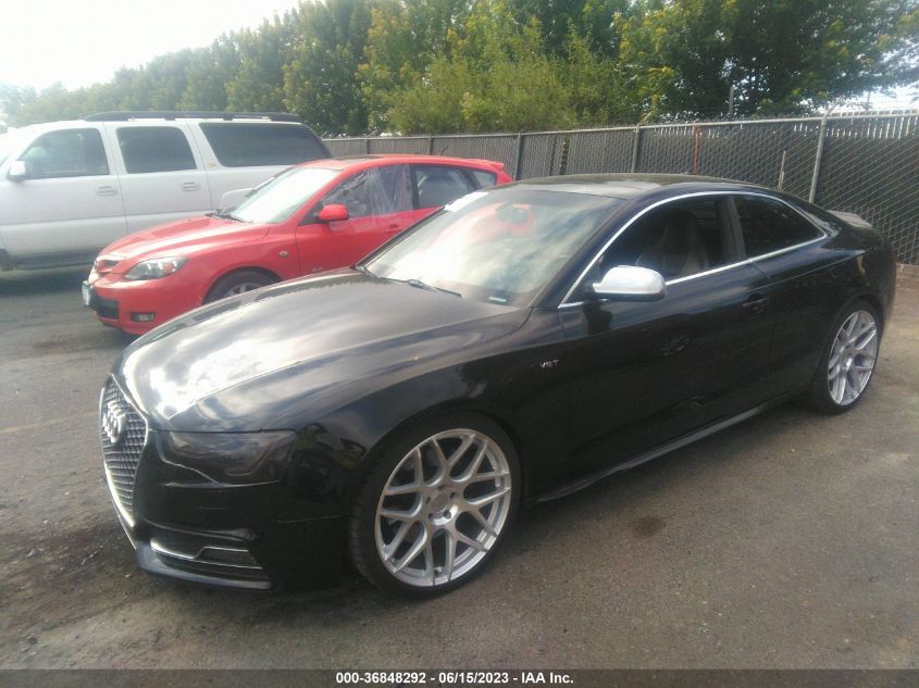 2013 AUDI S5 PREMIUM PLUS WAUCGAFR8DA078513