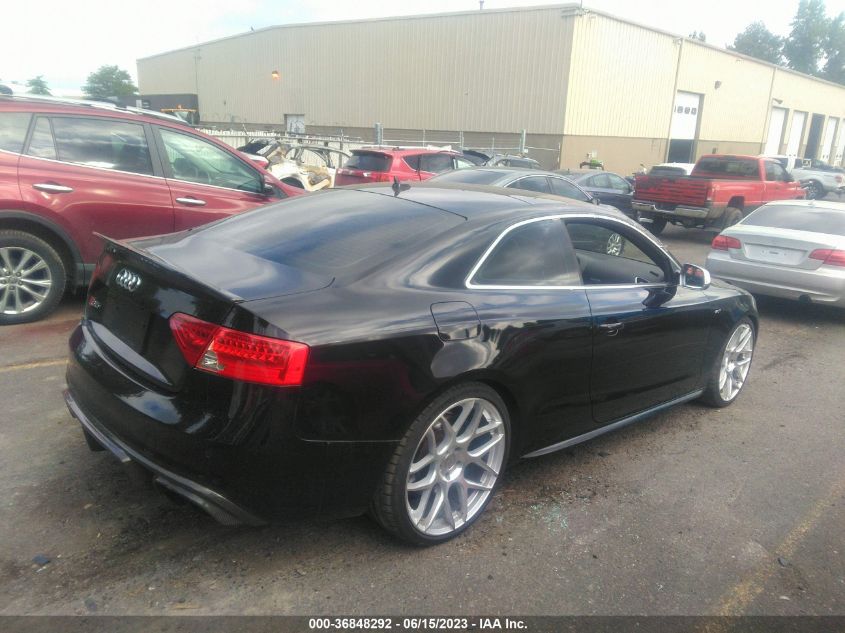 2013 AUDI S5 PREMIUM PLUS WAUCGAFR8DA078513
