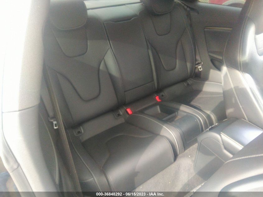 2013 AUDI S5 PREMIUM PLUS WAUCGAFR8DA078513