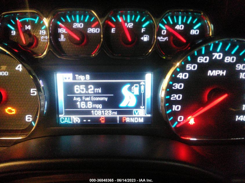 2015 CHEVROLET SILVERADO 1500 LTZ - 3GCUKSEC6FG309826