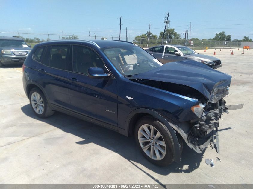 2014 BMW X3 XDRIVE28I - 5UXWX9C5XE0D42873