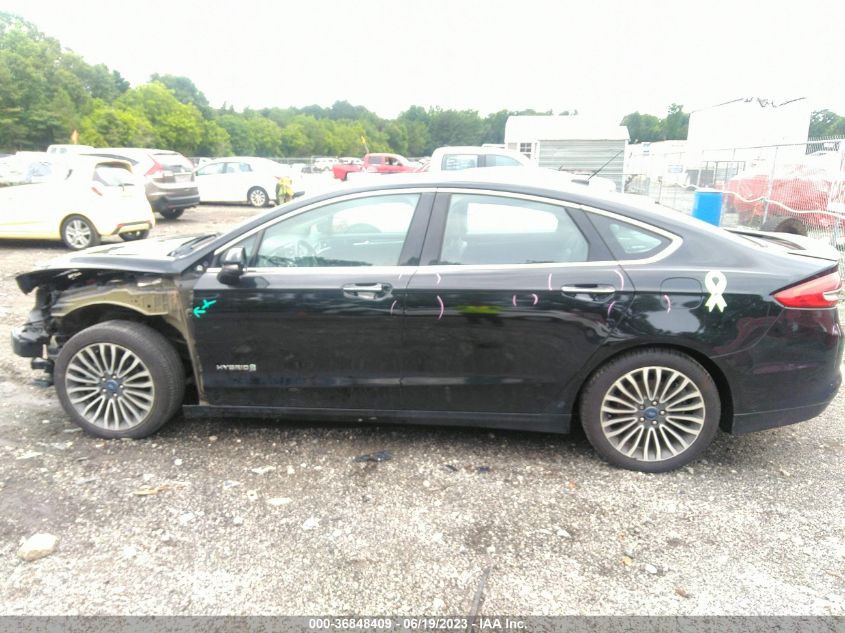 2017 FORD FUSION HYBRID - 3FA6P0RU9HR285567