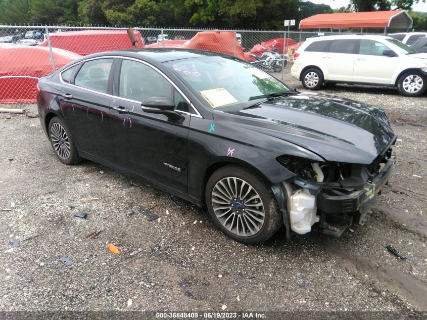 2017 FORD FUSION HYBRID - 3FA6P0RU9HR285567