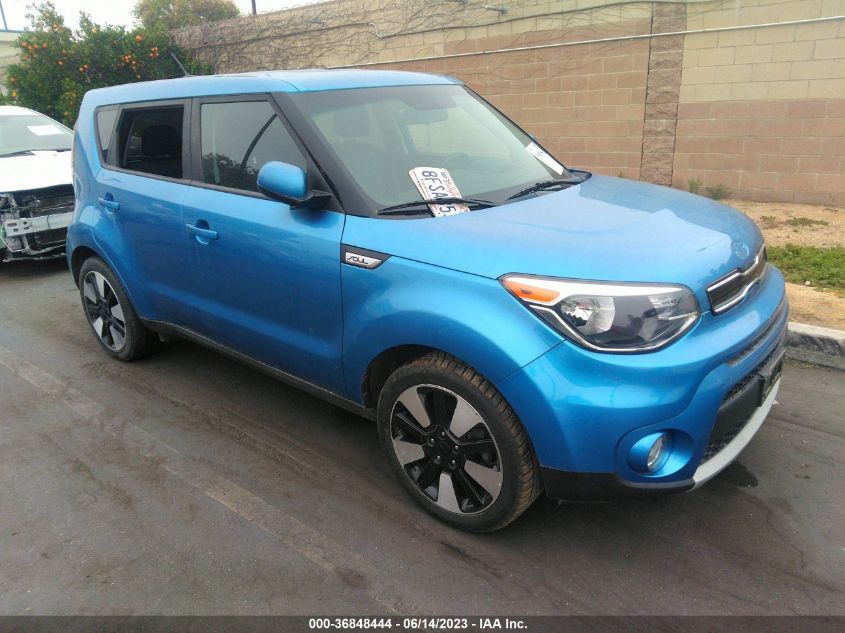 2019 KIA SOUL + - KNDJP3A57K7636422