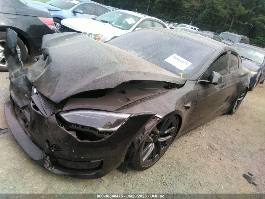 2022 TESLA MODEL S PLAID - 5YJSA1E65NF472647