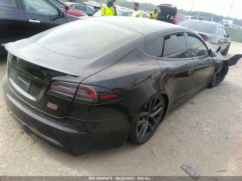 2022 TESLA MODEL S PLAID - 5YJSA1E65NF472647