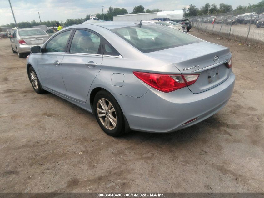 2013 HYUNDAI SONATA GLS PZEV - 5NPEB4AC5DH560735