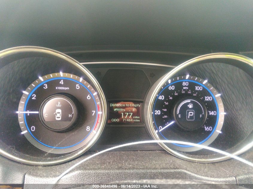 2013 HYUNDAI SONATA GLS PZEV - 5NPEB4AC5DH560735