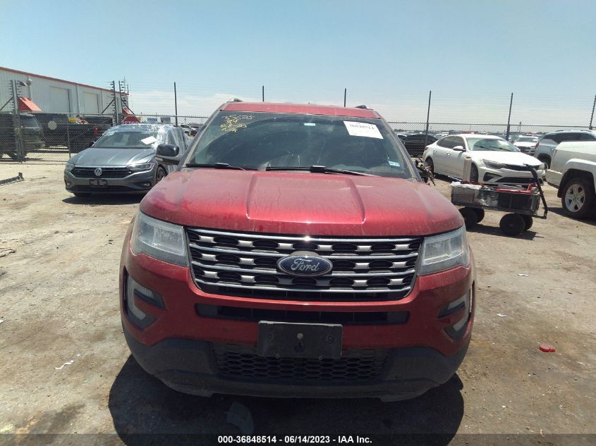 2016 FORD EXPLORER XLT - 1FM5K7D82GGC33349