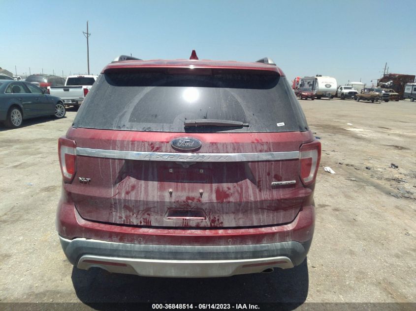 2016 FORD EXPLORER XLT - 1FM5K7D82GGC33349